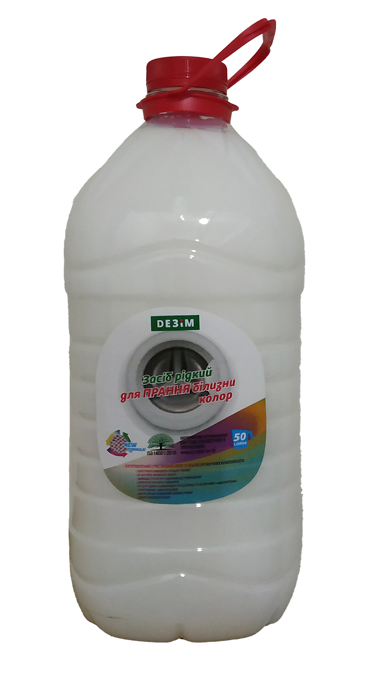 Засіб мийний рідкий для прання білизни КОЛОР, DЕЗІМ, 5л